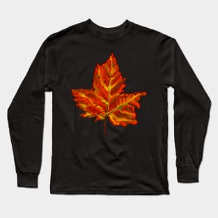 Autumn maple leaf decorations for  Fall Autumn Long Sleeve T-Shirt